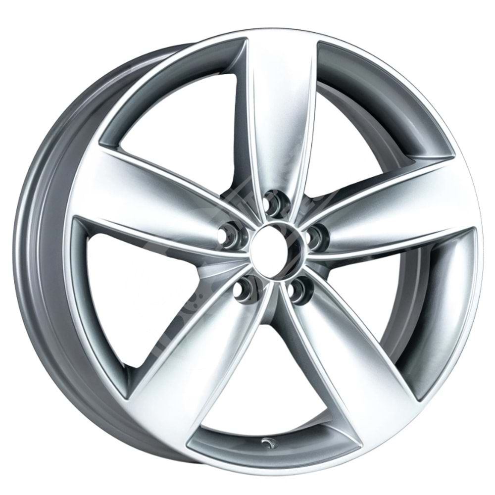 7.0X17 PCD 5X100 EMR W-7792 Silver ET46 57.1
