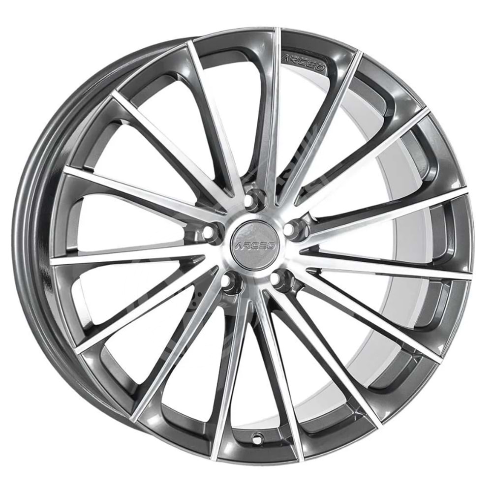 9.0X20 PCD 5X112 ARC G-6950 Titan Diamond Berlin ET35 66.6