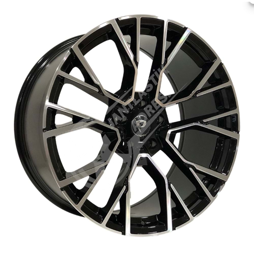 9.0X20 PCD 5X120 BK-5769 Black Machined ET35 74.1