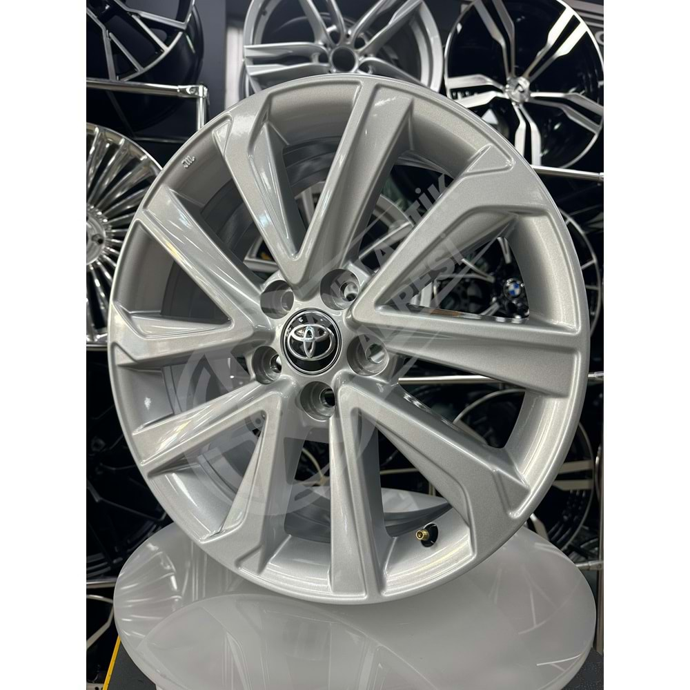 6.5X17 PCD 5X114.3 ORJ. Toyota Silver