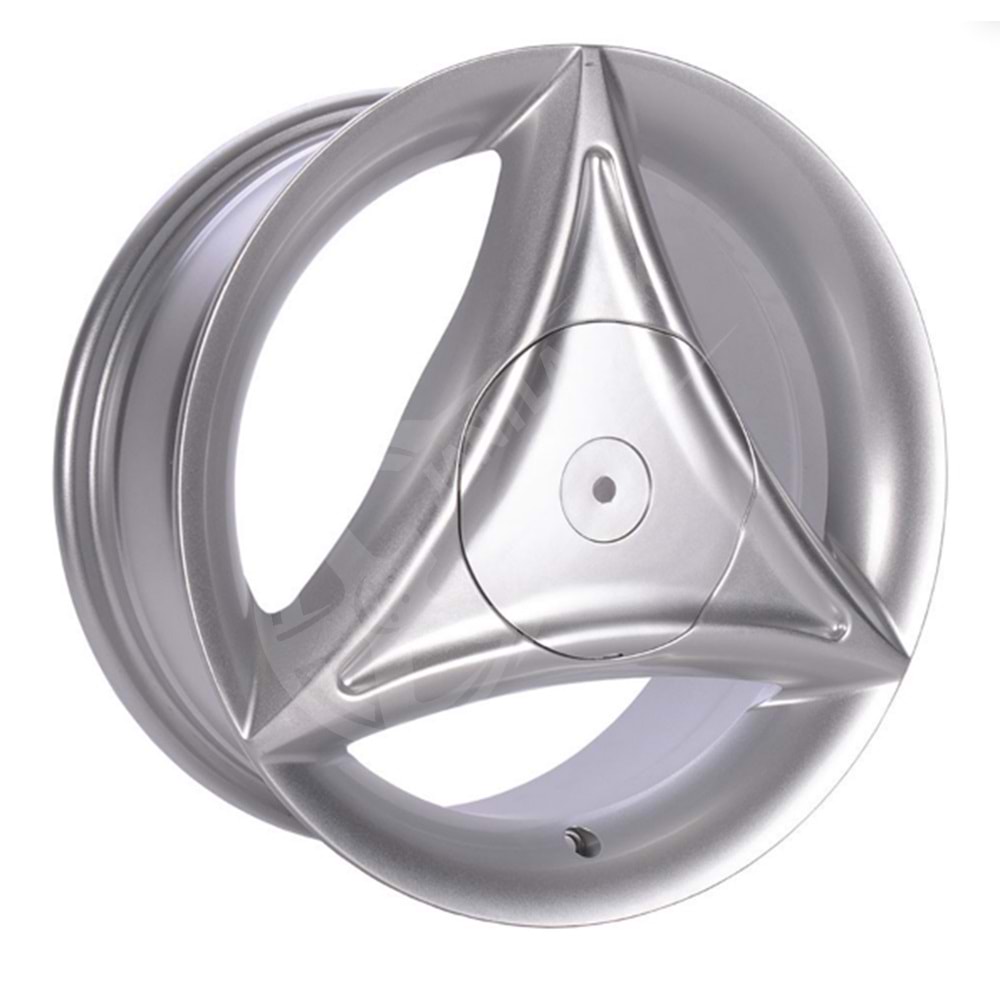 6.5X15 PCD 4X98 BK-528 Silver ET13 58.6