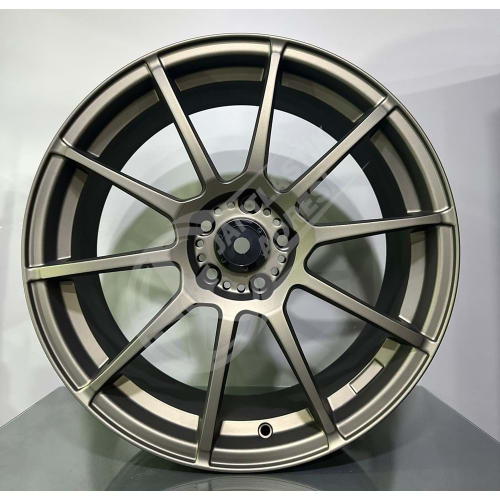 8.0X19 PCD 5X112 RC-1176 MattBronz ET33 66.6 Front