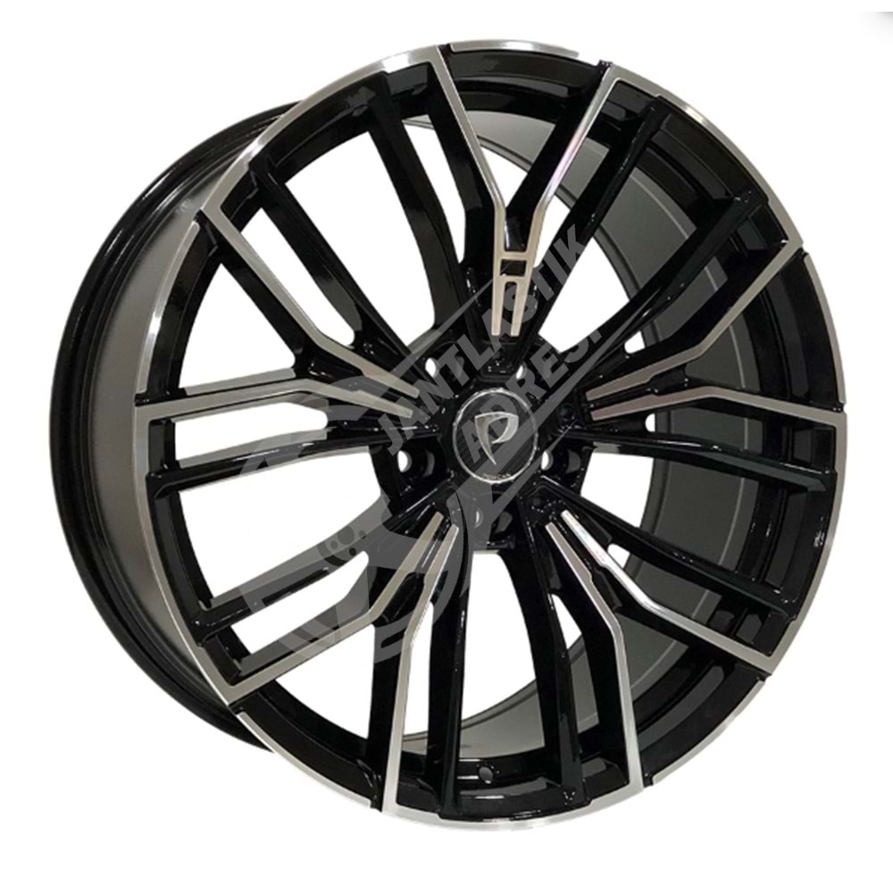 8.0X19 PCD 5X120 BK-5964 Black Machined ET34 72.6