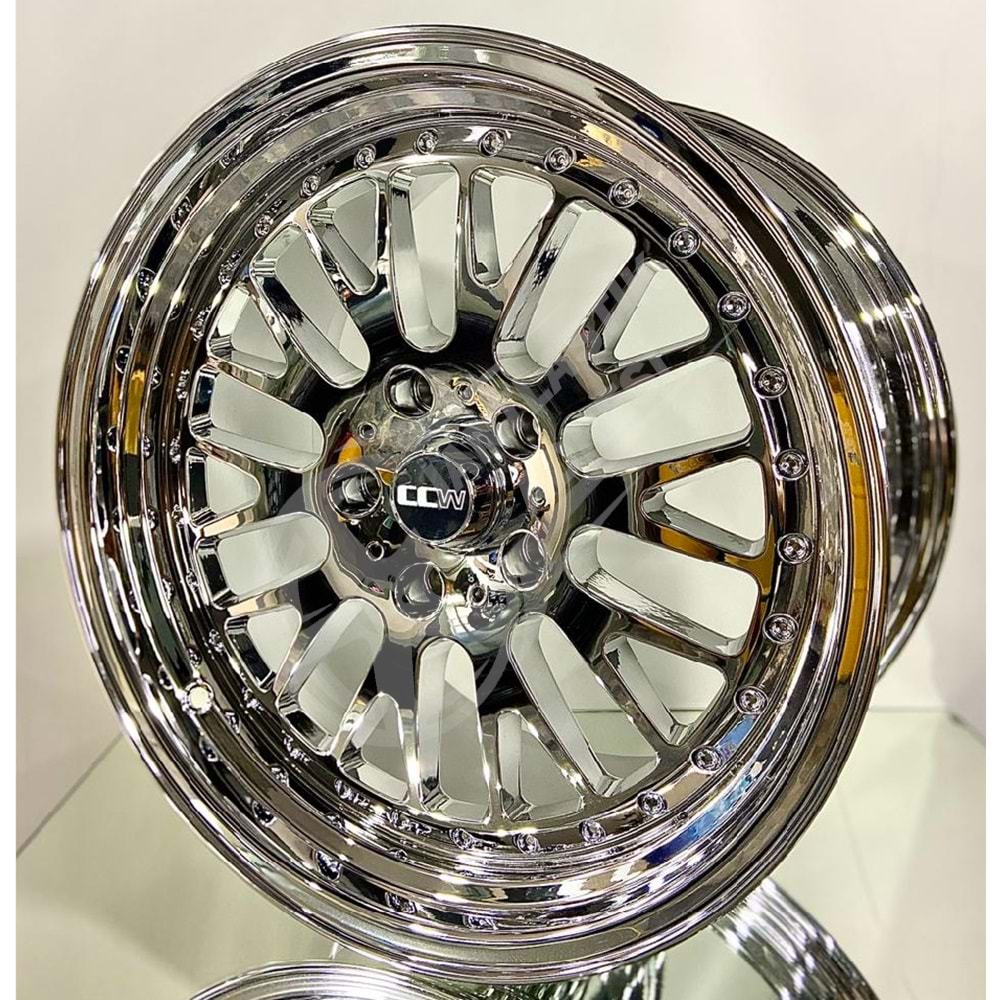 8.0X17 PCD 4X100 EMR-L215 Chrome ET35 73.1