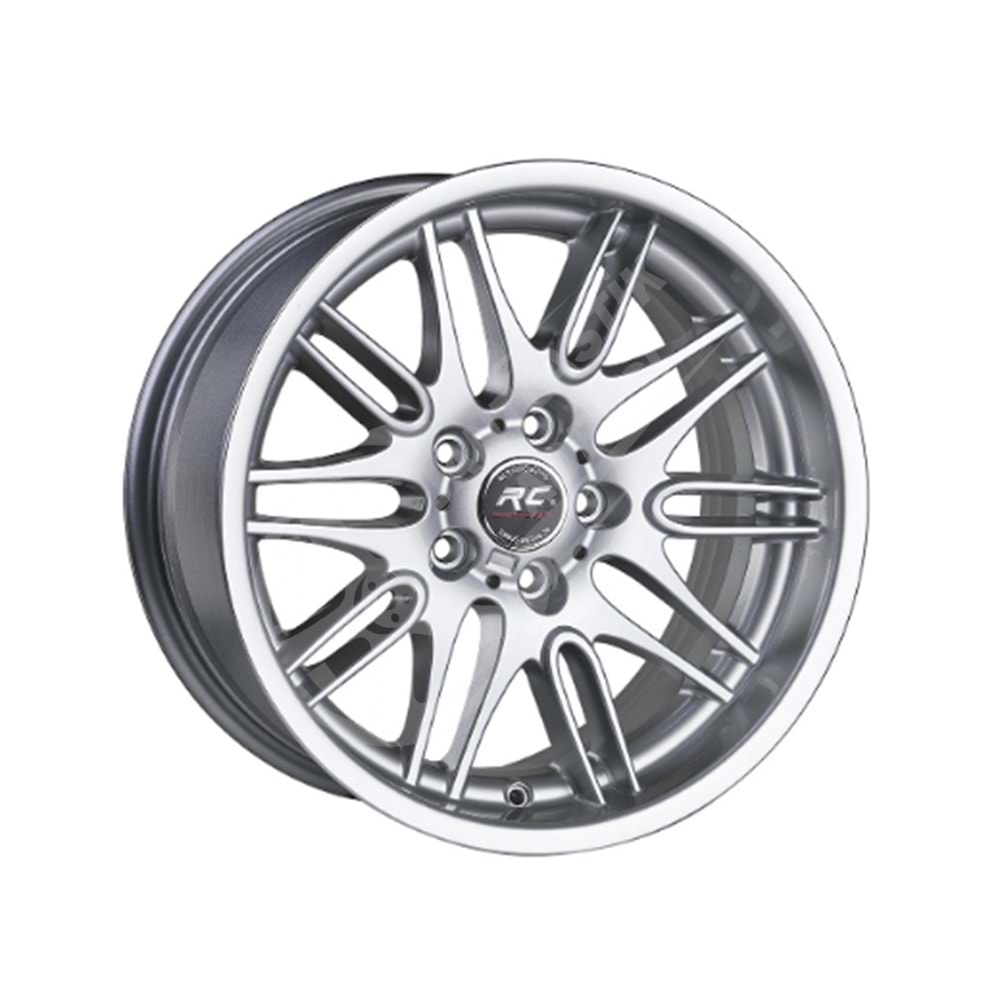 9.5X18 PCD 5X120 RC-297 Silver ET22 74.1