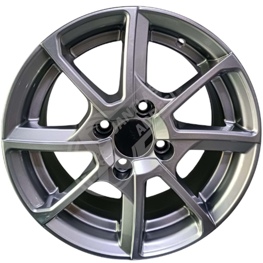 6.0X14 PCD 4X100 FD-440 Hyper Black ET35 67.1