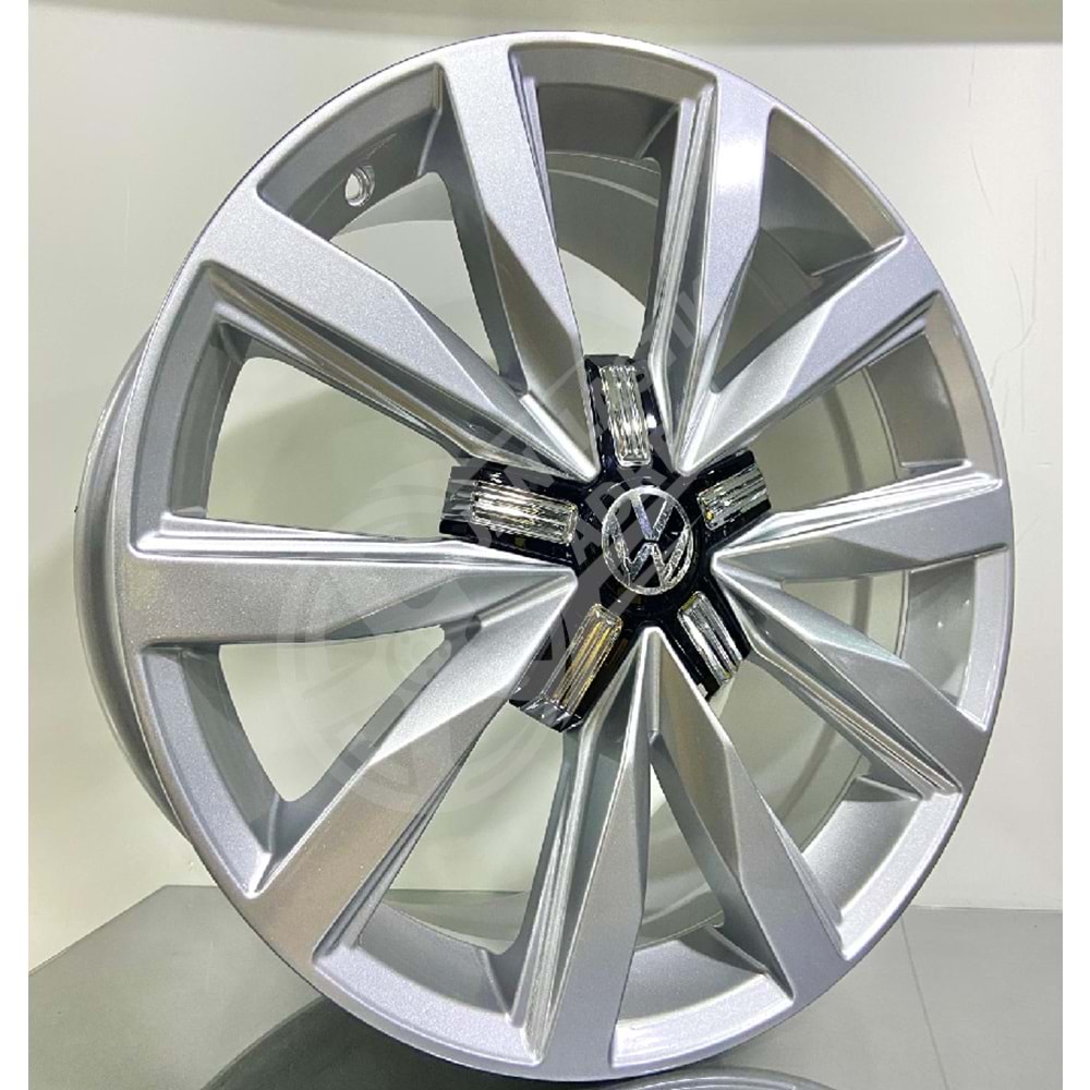 8.0X18 PCD 5X112 EJ-63 Silver ET35 66.45