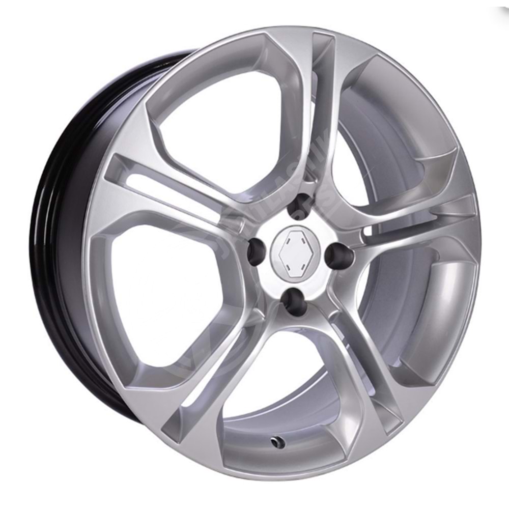 6.5X15 PCD 4X100 BK-875 Hyper Silver ET40 60.1