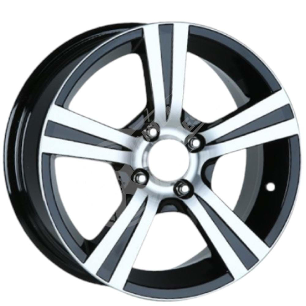 6.5X15 PCD 4X100 FD-506 Black Diamond ET35 67.1