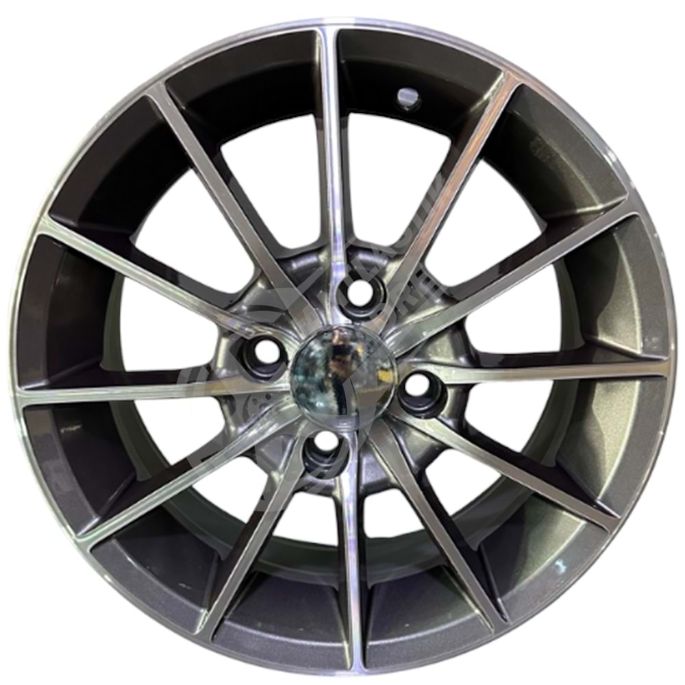 6.0X14 PCD 4X100 FD-404 Titan Diamond ET35 67.1