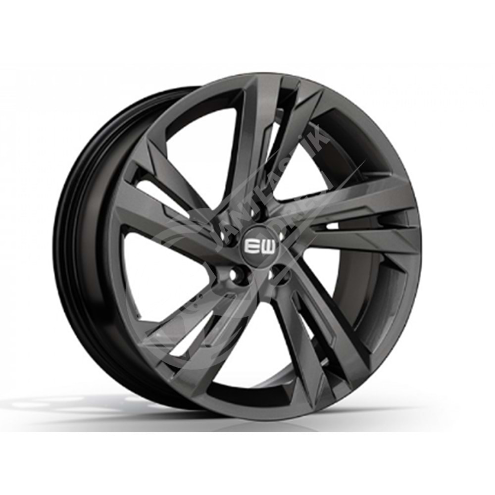 8.0X18 PCD 5X112 EJ-24 Gun Metal ET40 57.1