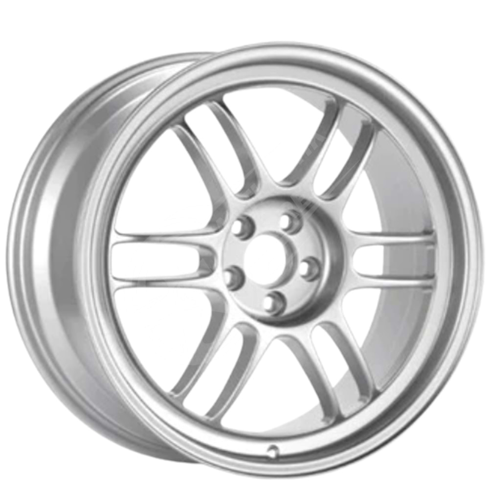 7.0X16 PCD 4X100 EMR S-1039 Silver ET35 73.1