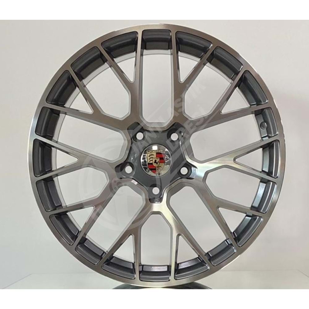 10X20 PCD 5X130 BK-998 Gun Metal ET55 71.6