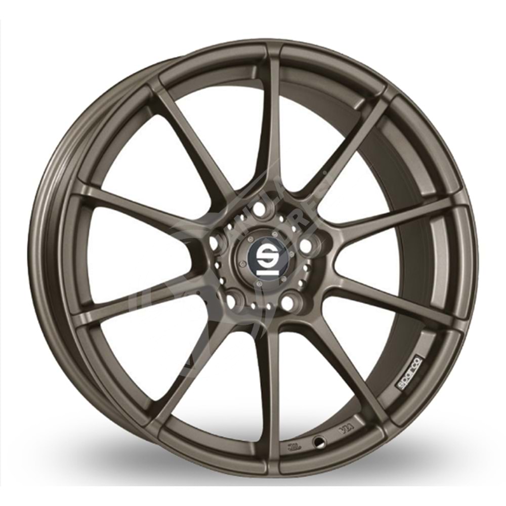 18X8,0 JANT SONİC 1042 5X108 ET45 73,1 MATT BRONZE SPARCO