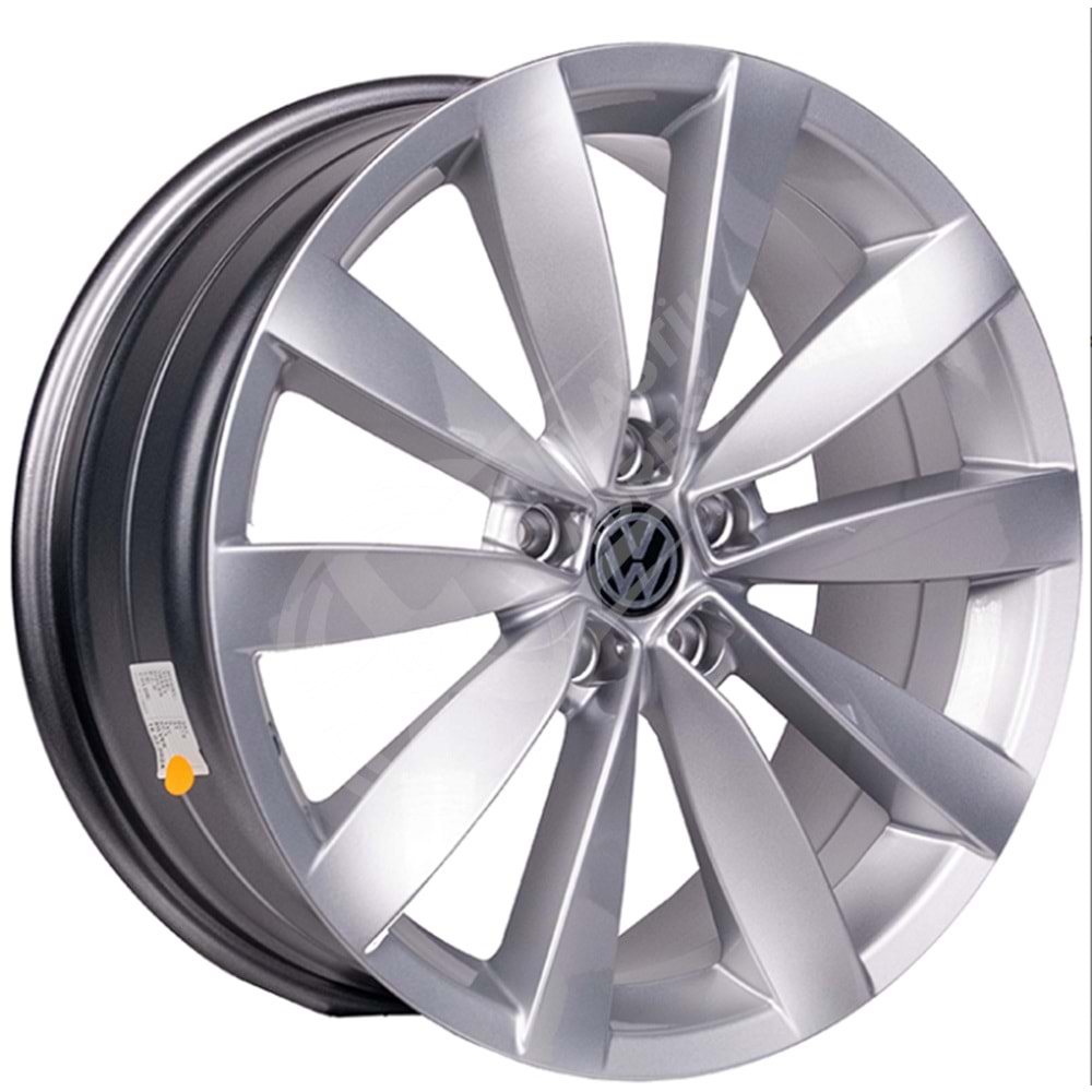 8.5X19 PCD 5X112 EJ-48 Silver ET40 57.6
