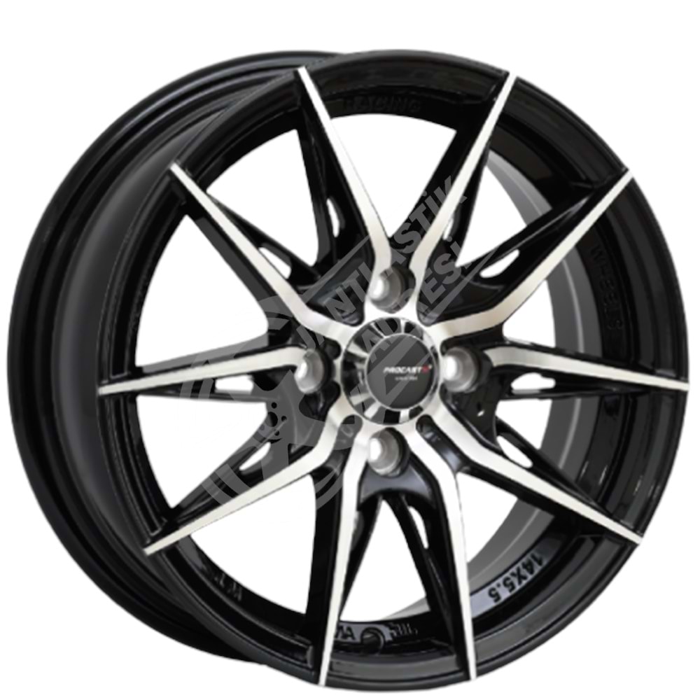 5.5X14 PCD 4X100 PRO L-45483 Silver ET35 73.1