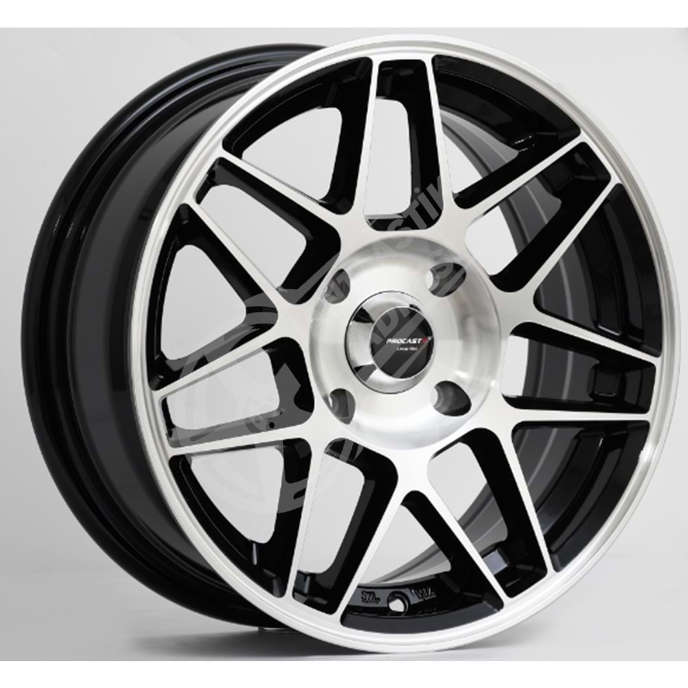 6.0X14 PCD 4X100 PRO WL-192 Black Diamond ET30 73.1