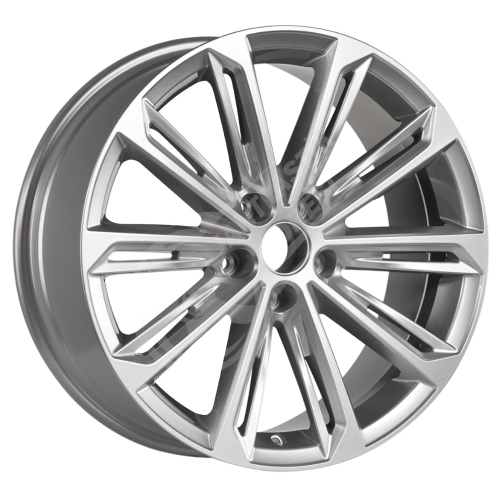 8.0X18 PCD 5X112 EMR S-1002 Silver ET35 57.1