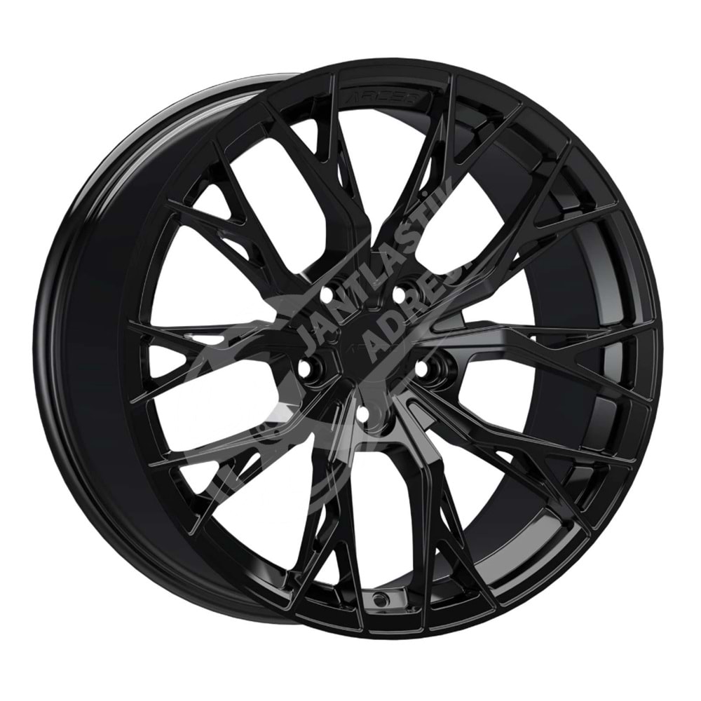 8.0X18 PCD 5X108 ARC G6928 Roma Gloss Black ET45 73.1
