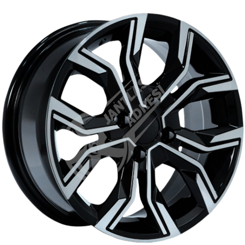 6.5X16 PCD 4X100 FD-16158 Black Diamond ET35 67.1