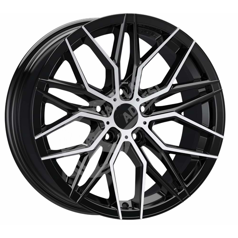 7.5X17 PCD 5X108 ARC-G6947 Black Diamond Valencia ET35 73.1