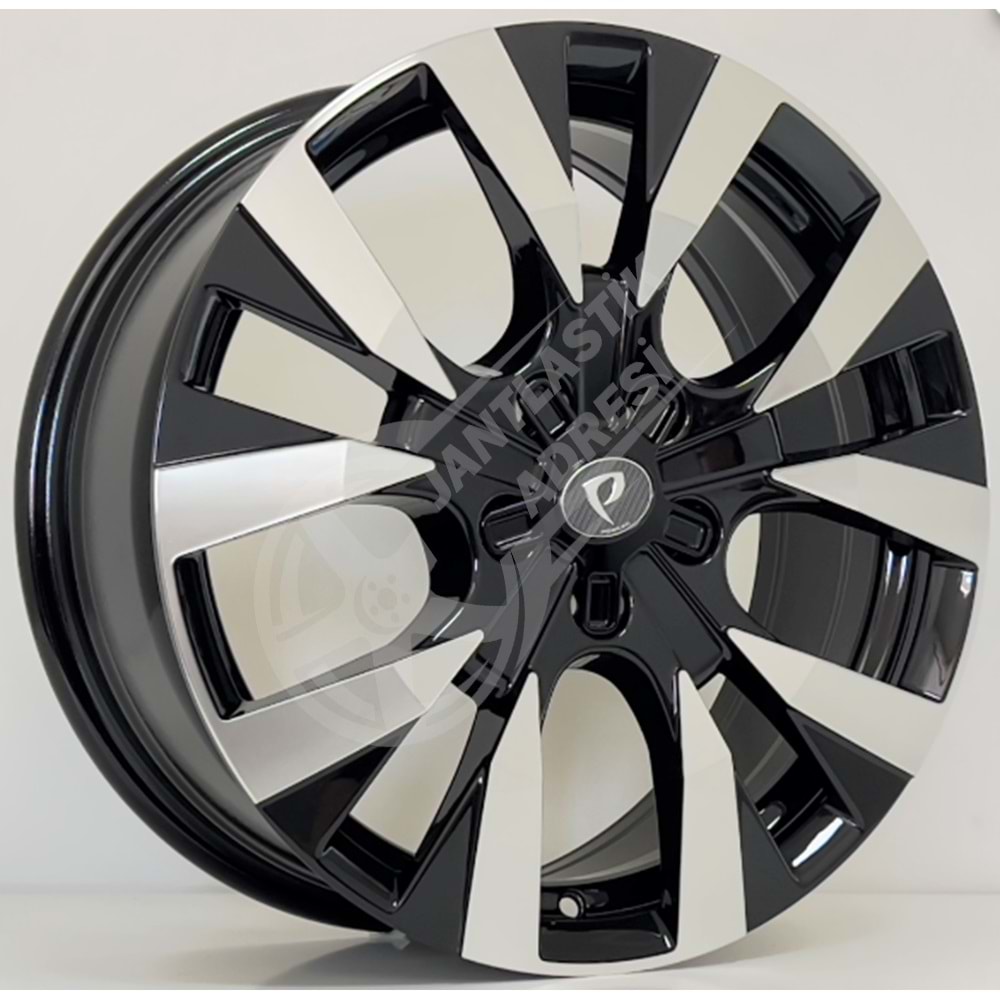 7.0X17 PCD 5X108 BKY-1248 Black Diamond ET45 65.1