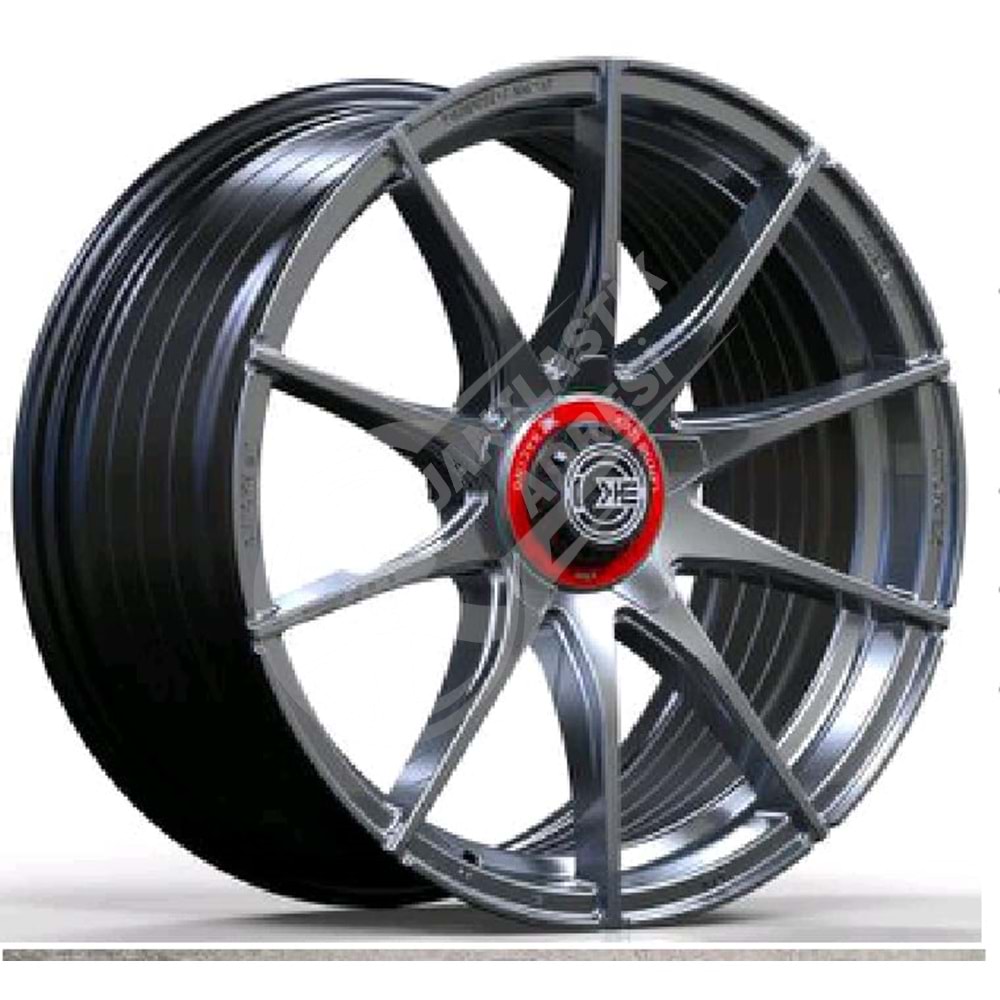 8.0X18 PCD 5X114.3 BK-3S1250 Hyper Silver ET38 73.1