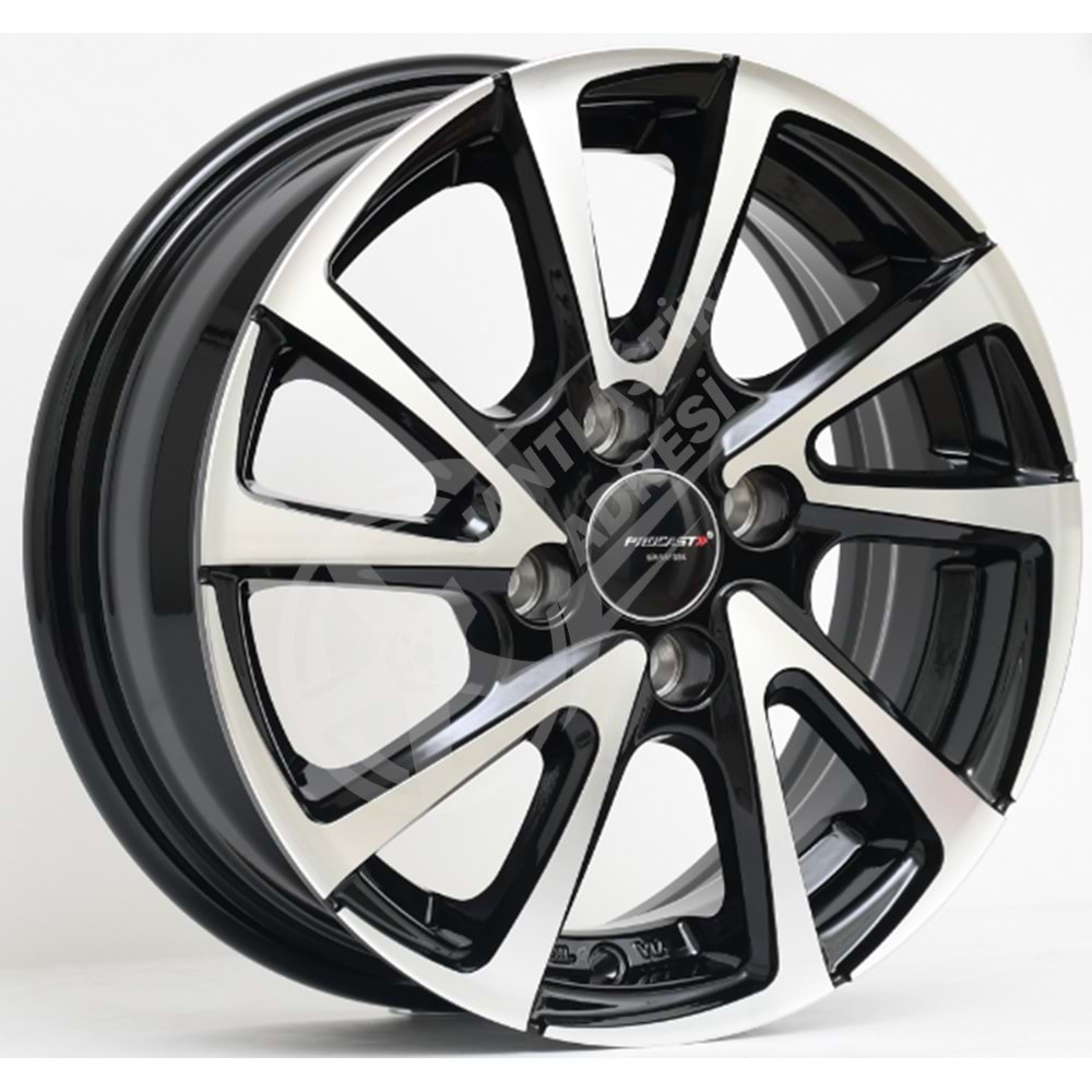 14X5,5 JANT PRO 2026 4X100 ET38-67.1 BLACK DİAMOND