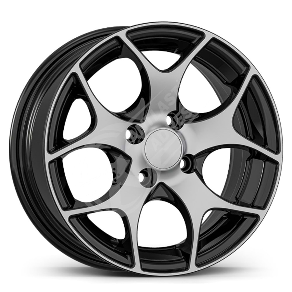 6.5X15 PCD 4X100 FD-15019 Black Diamond ET38 67.1