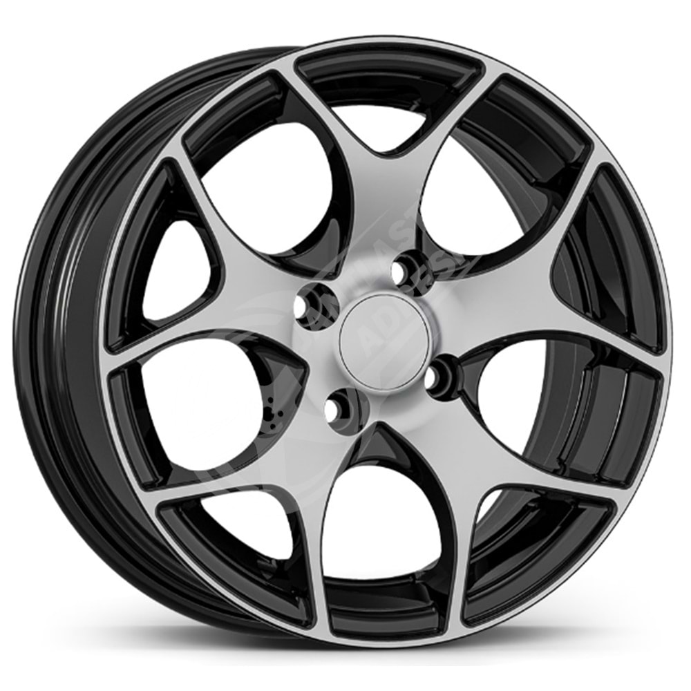 6.5X15 PCD 4X108 FD-15019 Black Diamond ET25 67.1