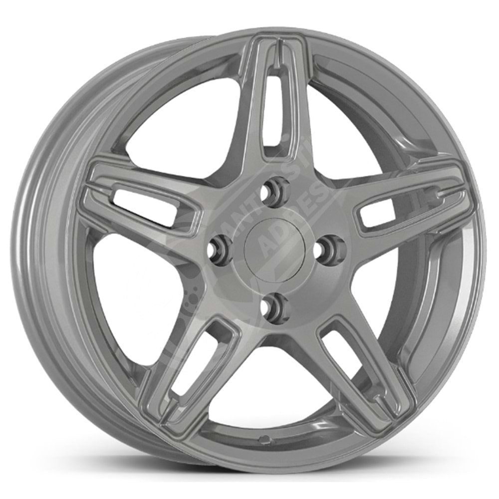 6.0X15 PCD 4X100 FD-15281 Full Silver ET35 67.1