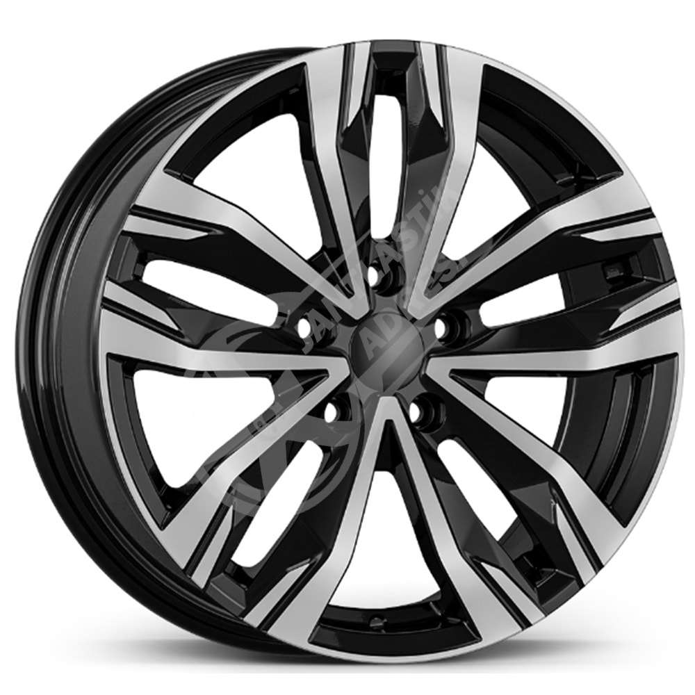 7.0X17 PCD 4X100 FD-17276 Black Diamond ET40 67.1