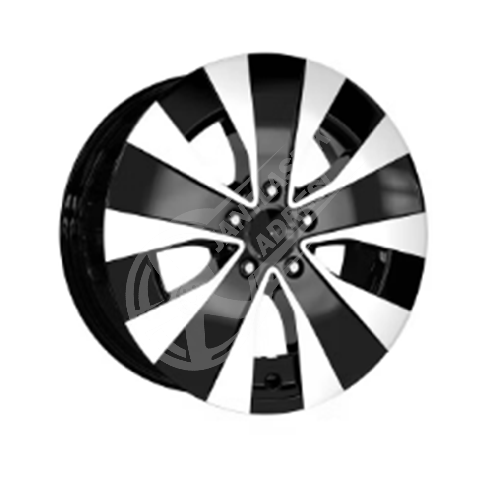 7.0X17 PCD 5X112 DY-1927 Black Diamond ET50 66.6