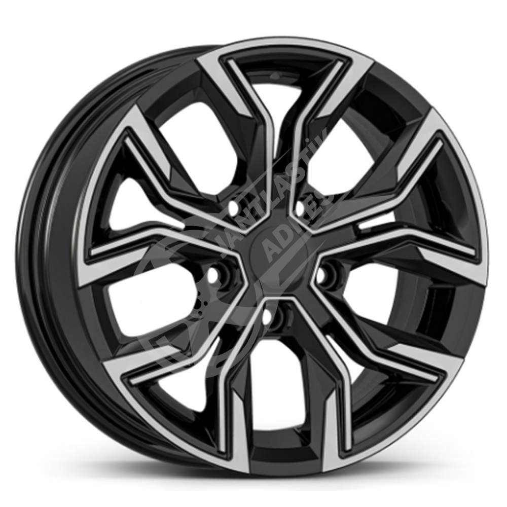 6.5X16 PCD 5X114.3 FD-16158 Black Diamond ET40 67.1