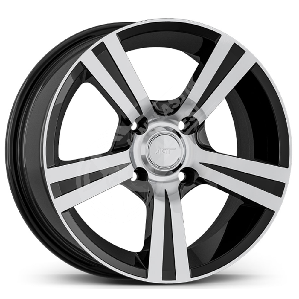 6.5X15 PCD 4X100 FD-15006 Black Diamond ET35 67.1