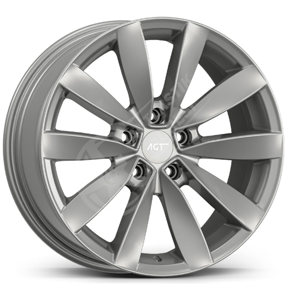 7.5X17 PCD 5X100 FD-17271 Silver ET35 67.1