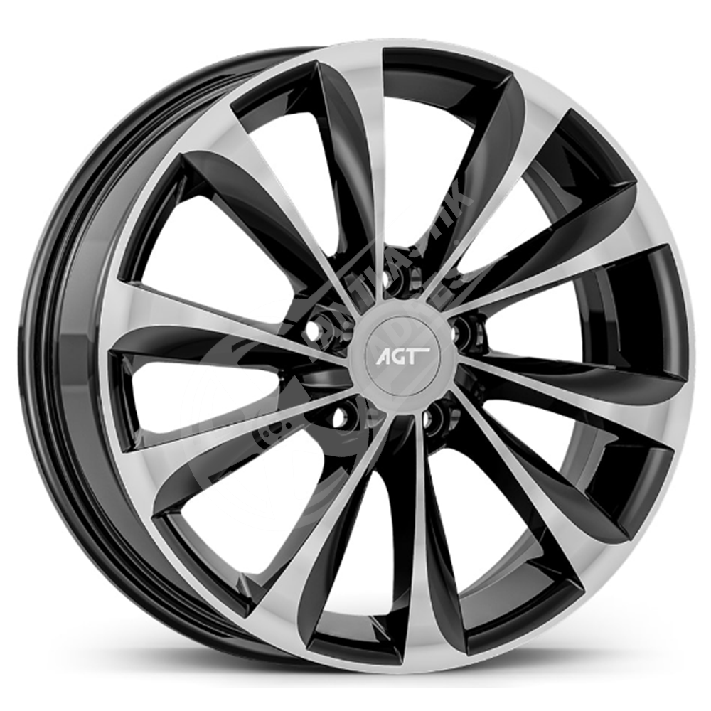 7.0X17 PCD 5X114.3 FD-17031 Black Diamond ET40 67.1
