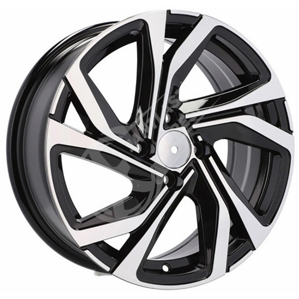 6.5X16 PCD 4X100 BK-5762 Black Diamond ET40 60.1