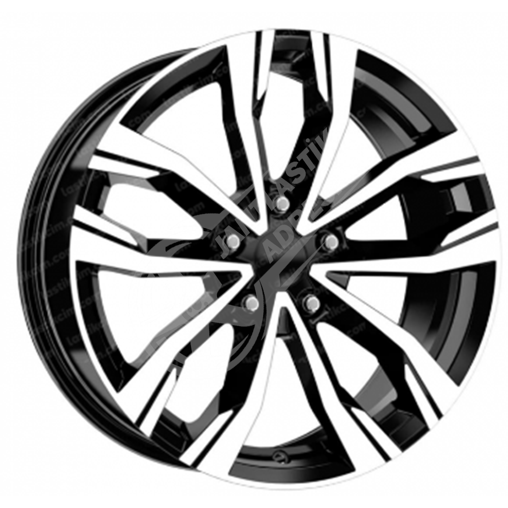 7.5X18 PCD 5X114.3 EMR S-1054 Black Diamond ET40 66.1