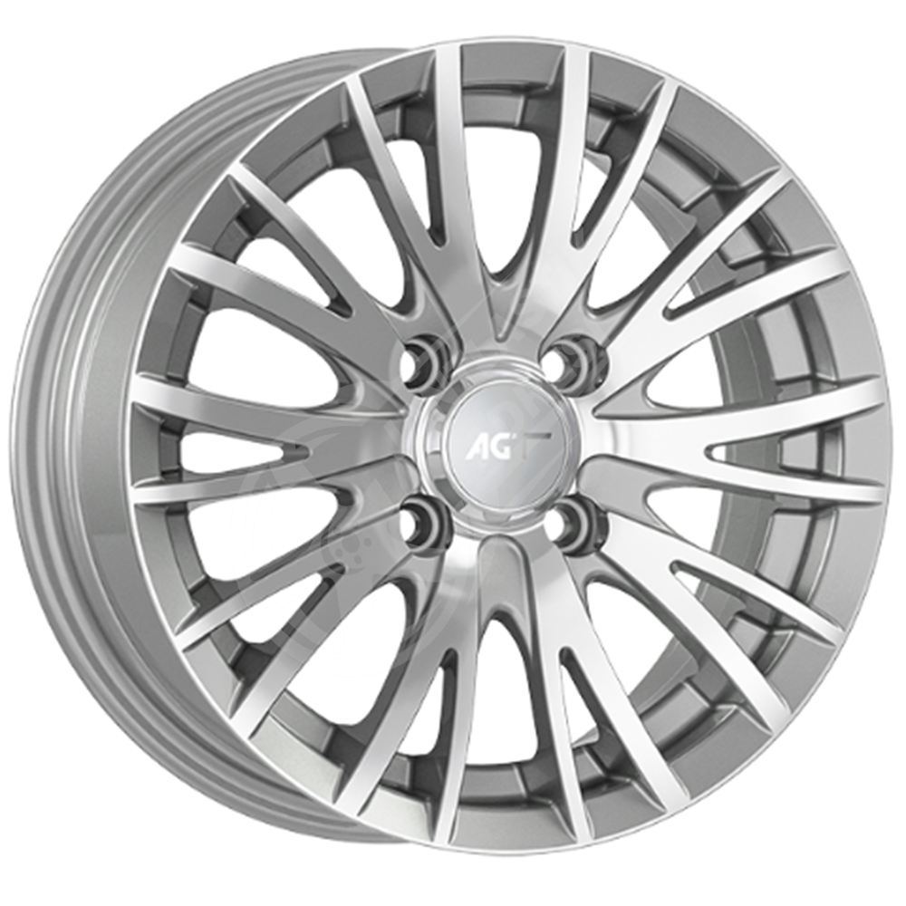 6.5X15 PCD 4X108 FD-15014 Silver Diamond ET25 65.1