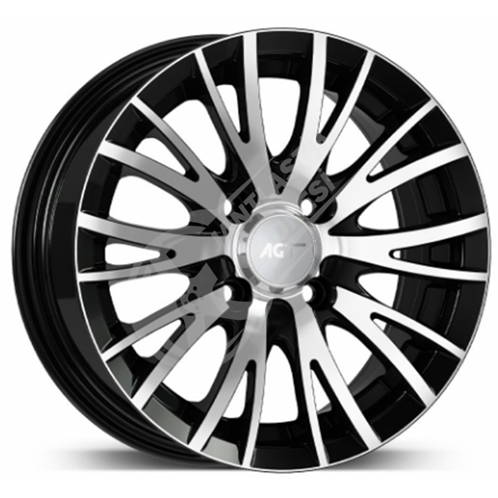 6.5X15 PCD 5X108 FD-15014 Black Diamond ET35 67.1