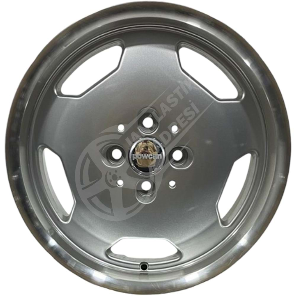 8.0X16 PCD 4X100 BK-632B Silver ET35 73.1