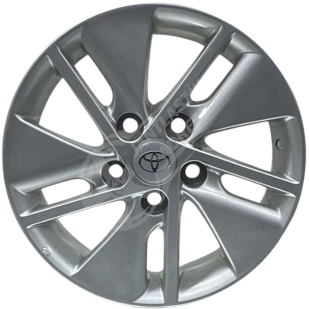 6.0X15 PCD 5X114.3 ARC-1279 Silver ET36 60.1