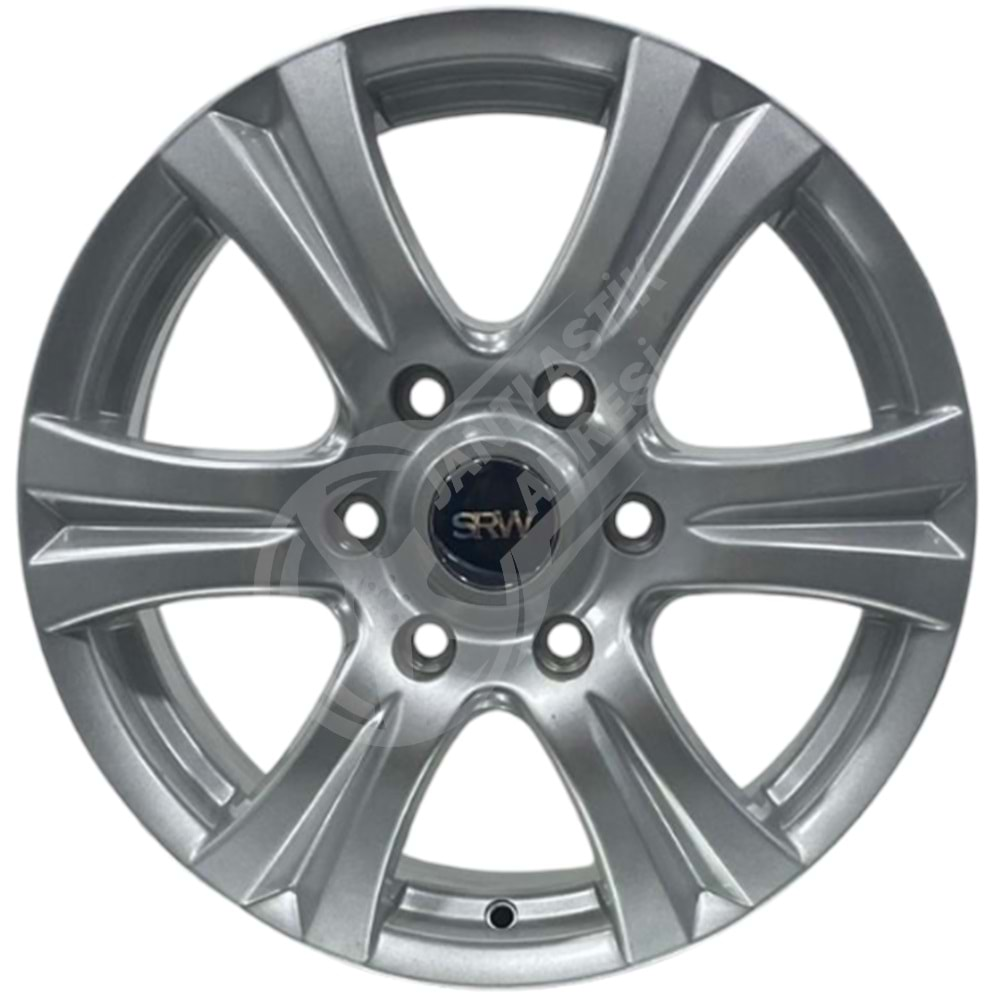 7.0X16 PCD 6X130 SRW-6073 Silver ET50 84.1