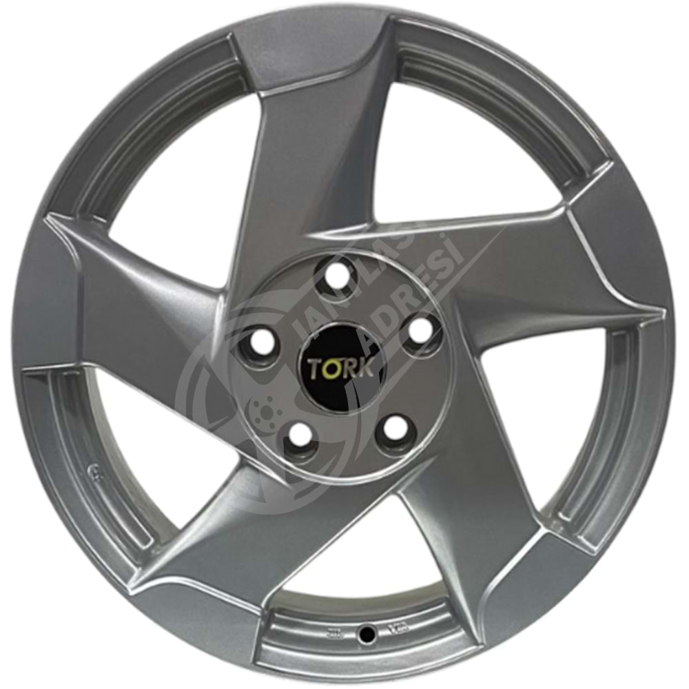 6.5X16 PCD 5X114.3 Tork-7320 Silver ET50 66.1