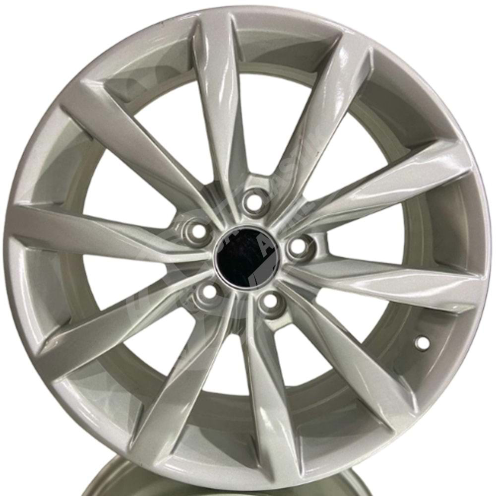 7.5X17 PCD 5X112 TL-0358 Silver ET49 57.1