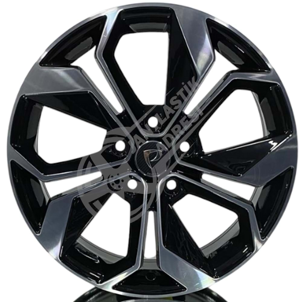 7.5X17 PCD 5X114.3 BK-5168 Black Diamond ET45 66.1