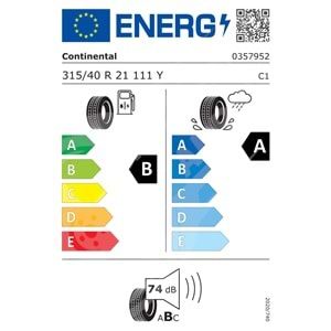 315/40R21 111Y Continental SportContact 6 FR MO