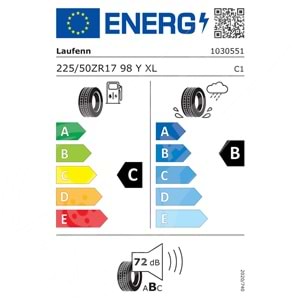 225/50R17 98Y XL Laufenn S Fit EQ+ LK01