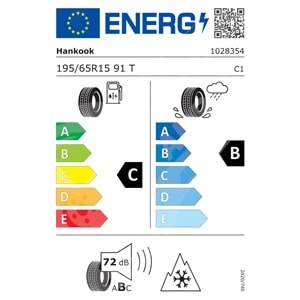 195/65R15 91T Hankook Winter I cept RS3 W462 M+S